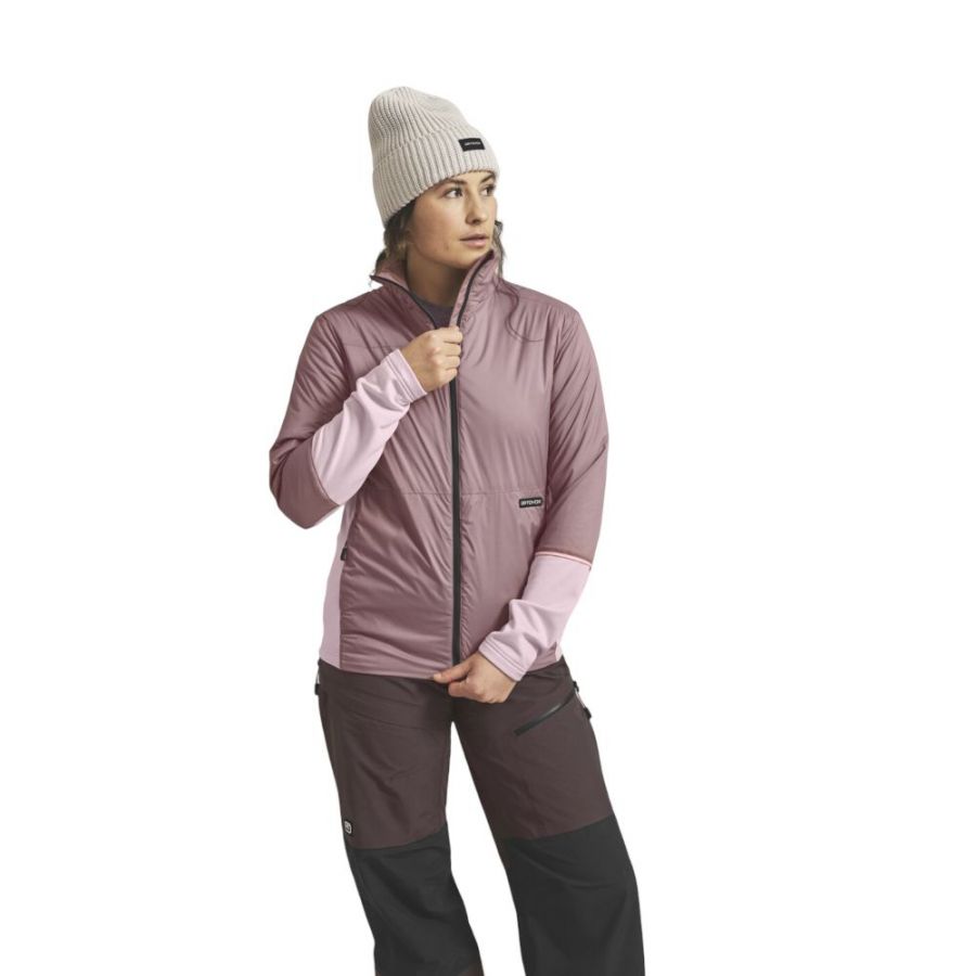 Ortovox Ravine Metawool 60 Hybrid, izolačná bunda, dámska, ružová