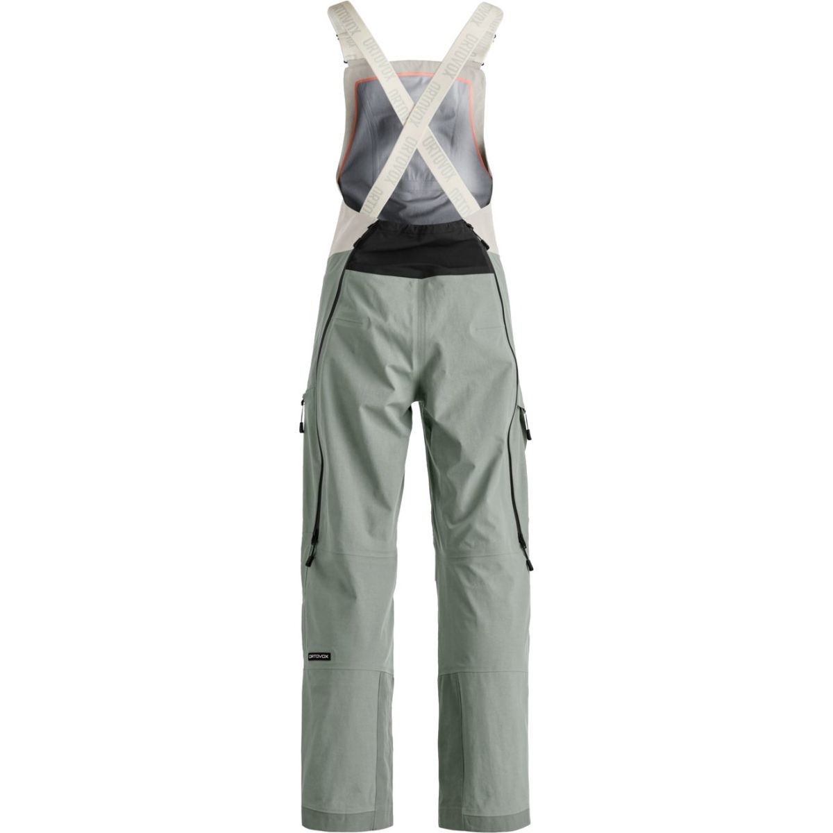 Ortovox Ravine Plus 3L Bib, hardshellbroek, dames, lichtgroen