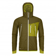 Ortovox Swisswool Piz Boè, insulating jacket, herre, green moss