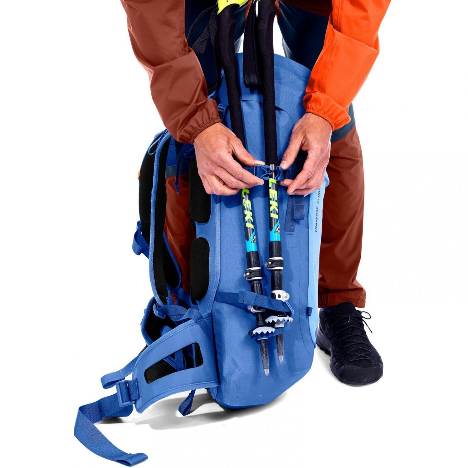 Ortovox Traverse 30 Dry, solo blu