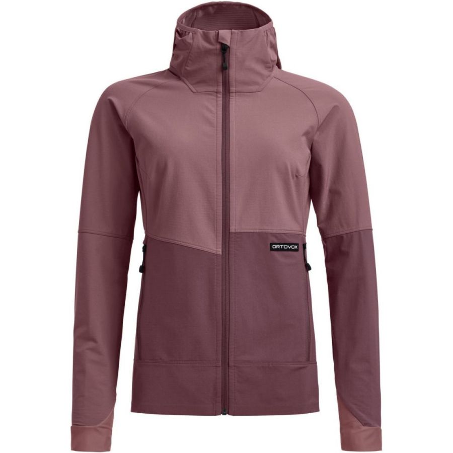 Ortovox Venet, chaqueta softshell, mujer, rosa
