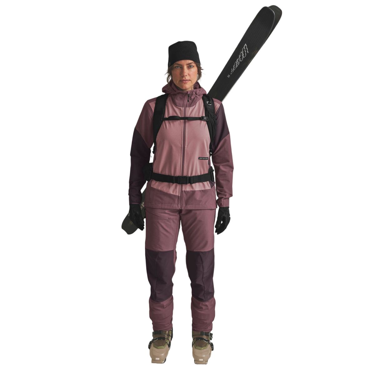 Ortovox Venet Tour 28L S, sac à dos de ski, rose