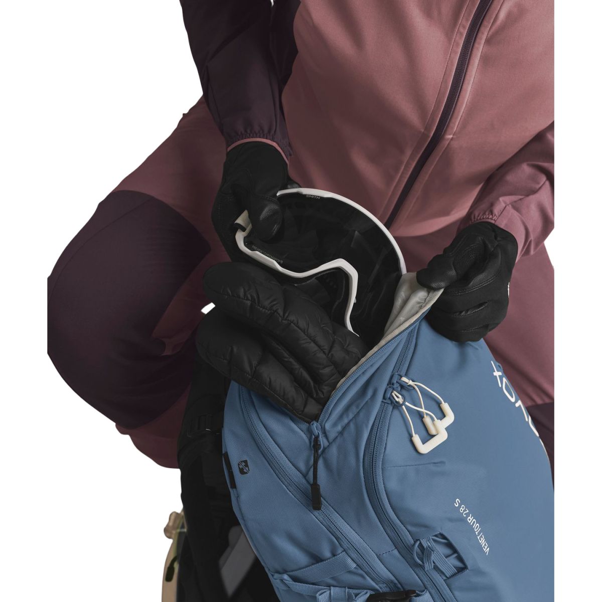 Ortovox Venet Tour 28L S, ski backpack, blue