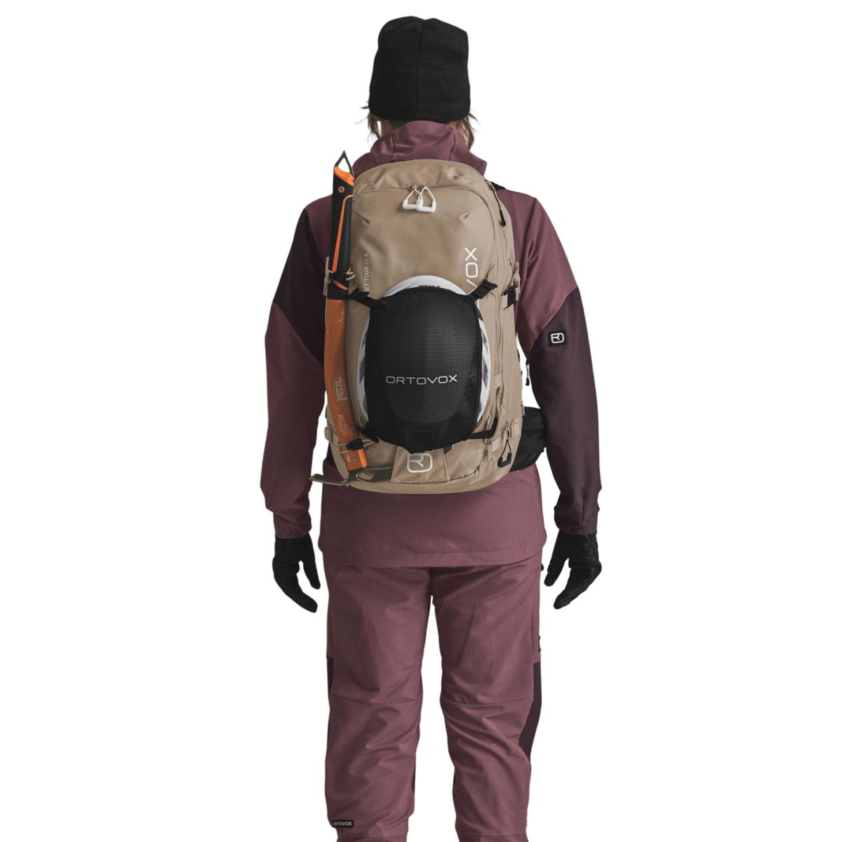 Ortovox Venet Tour 28L S, ski backpack, brown