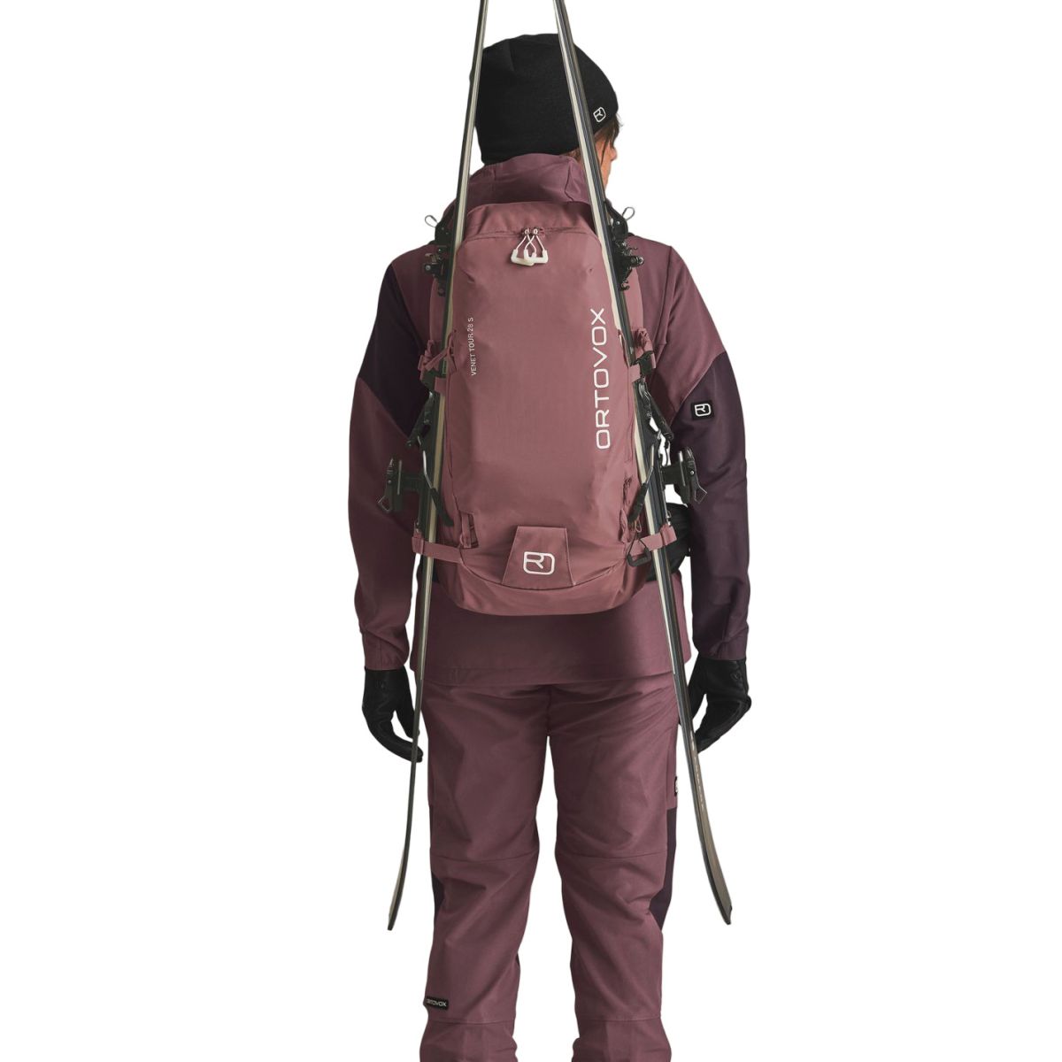 Ortovox Venet Tour 28L S, ski backpack, pink