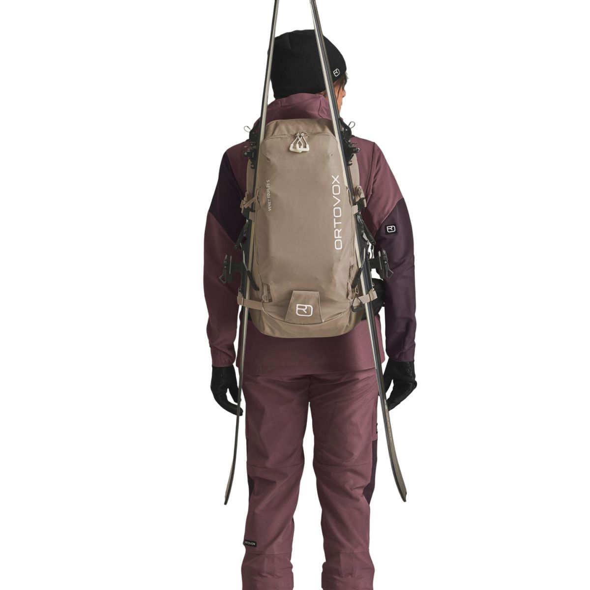 Ortovox Venet Tour 28L S, Skitourenrucksack, braun