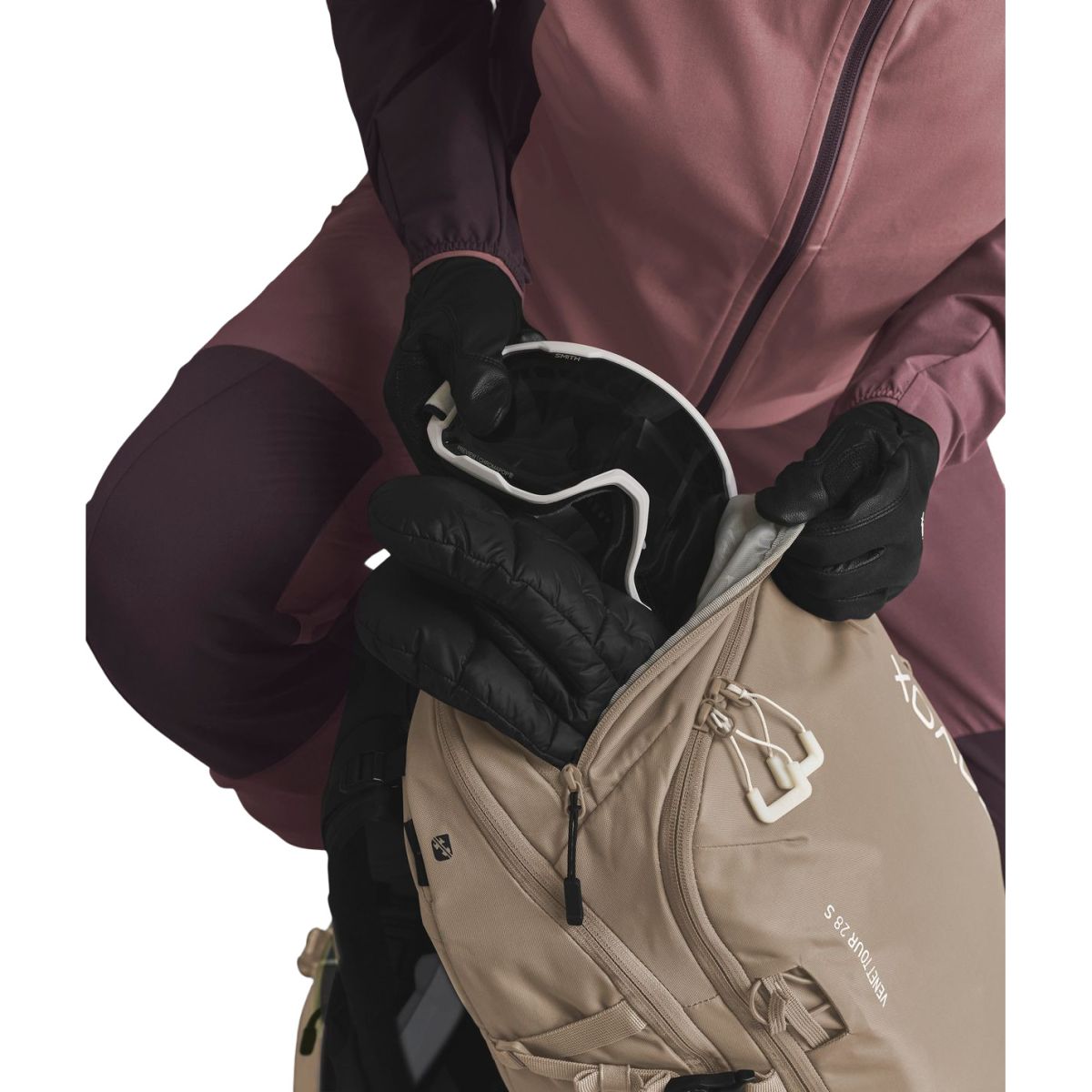 Ortovox Venet Tour 28L S, Skitourenrucksack, braun