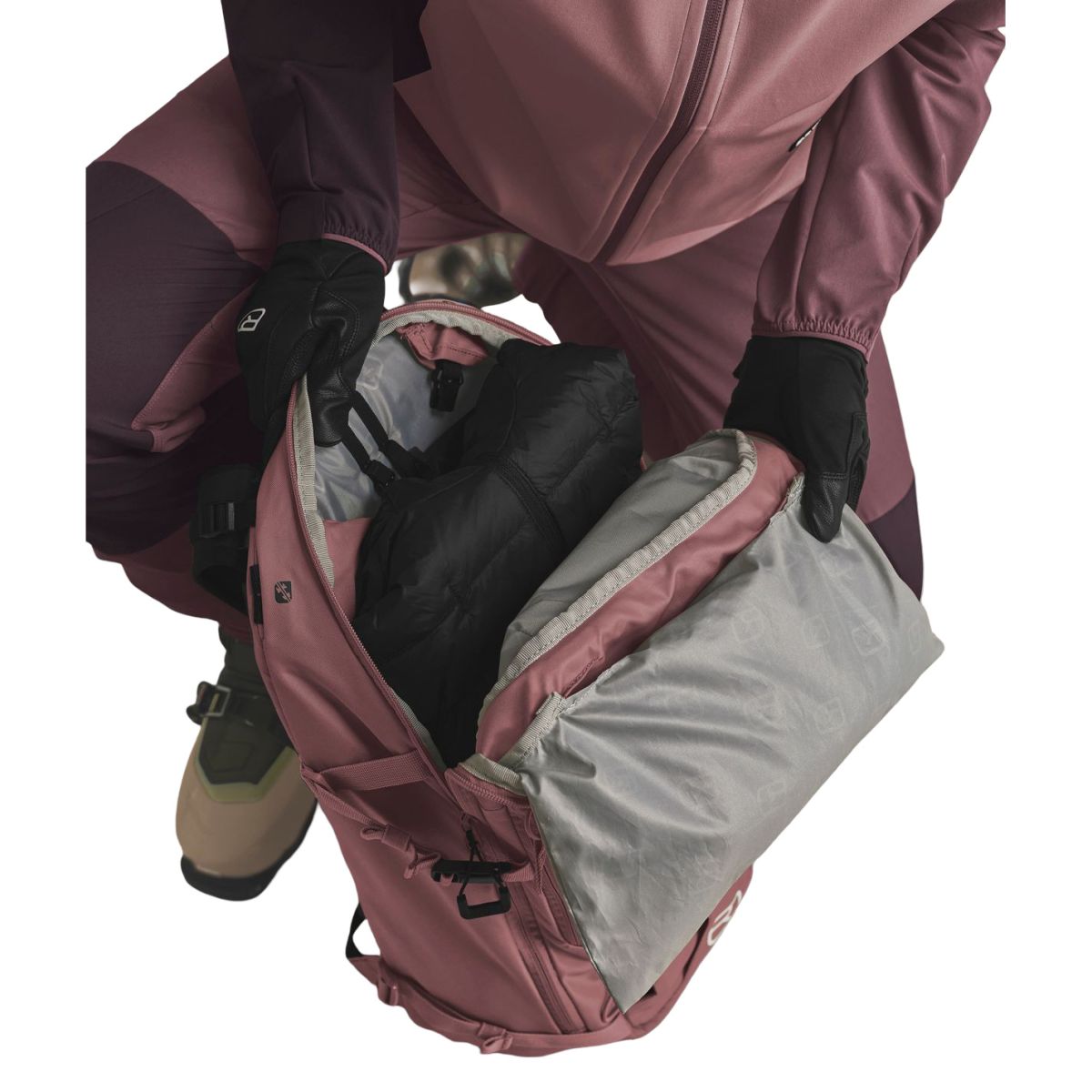 Ortovox Venet Tour 28L S, Skitourenrucksack, pink