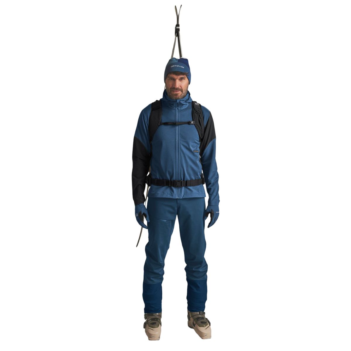 Ortovox Venet Tour 30L, mochila de esquí, azul