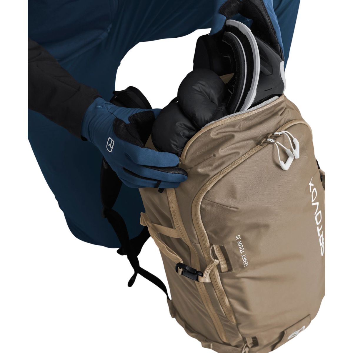 Ortovox Venet Tour 30L, sac à dos de ski, brun