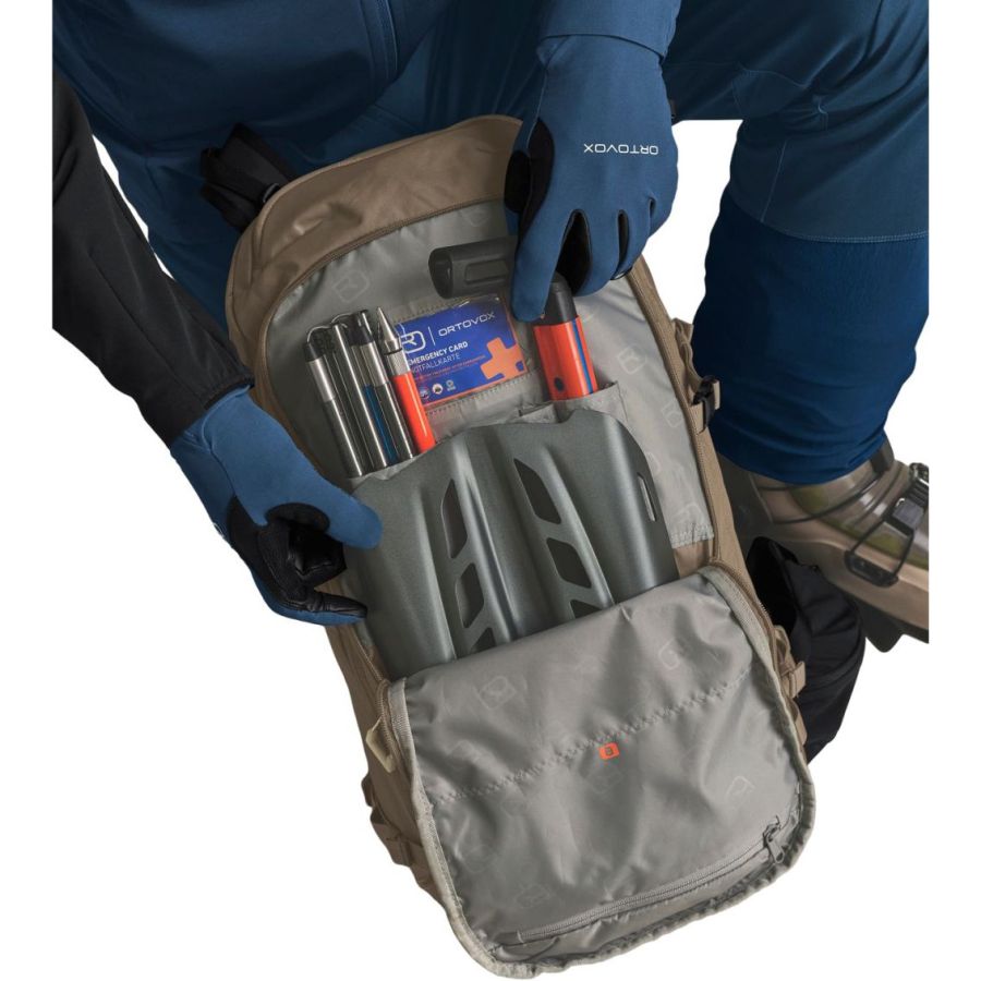 Ortovox Venet Tour 30L, Skidryggsäck, Brun