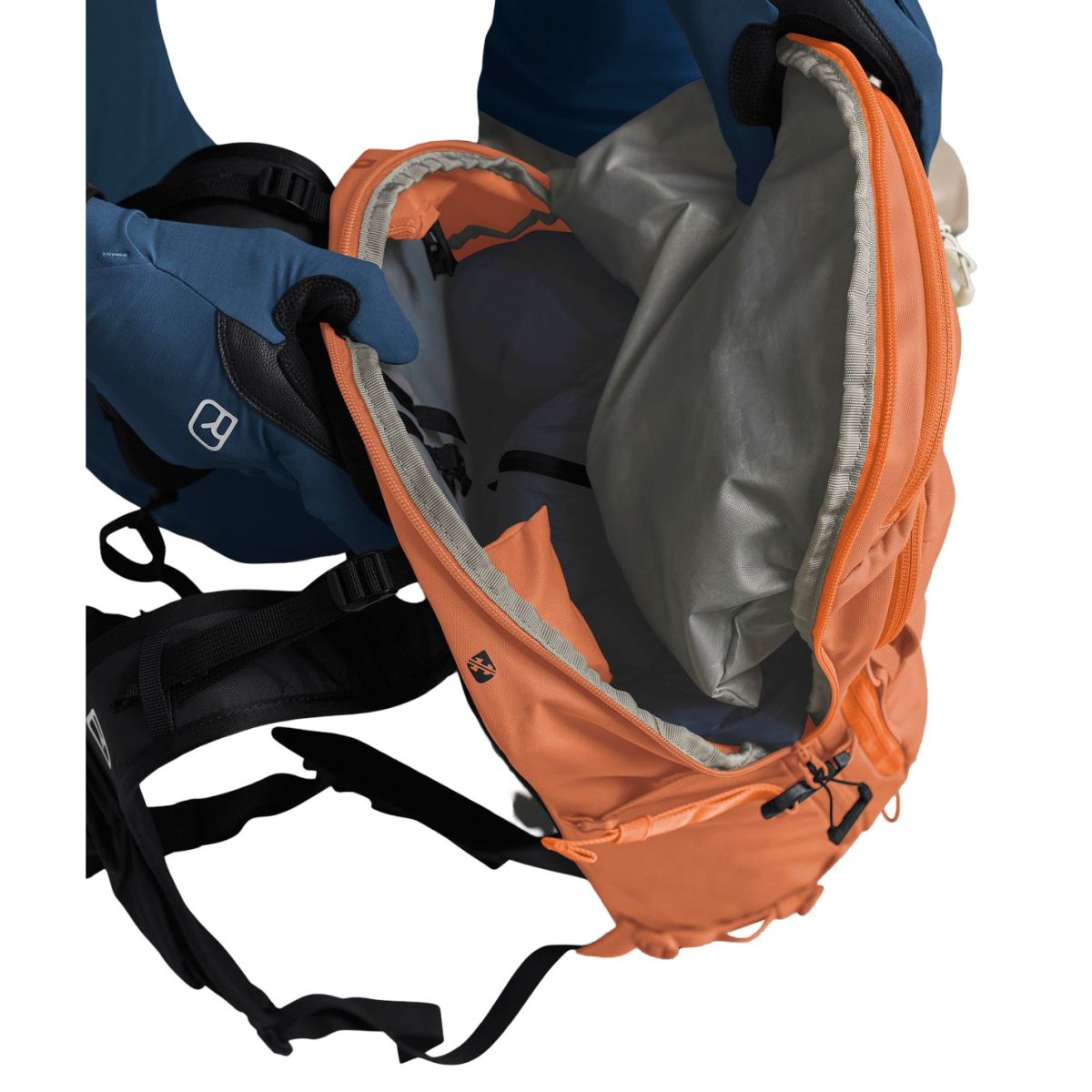Ortovox Venet Tour 30L, Skitourenrucksack, orange