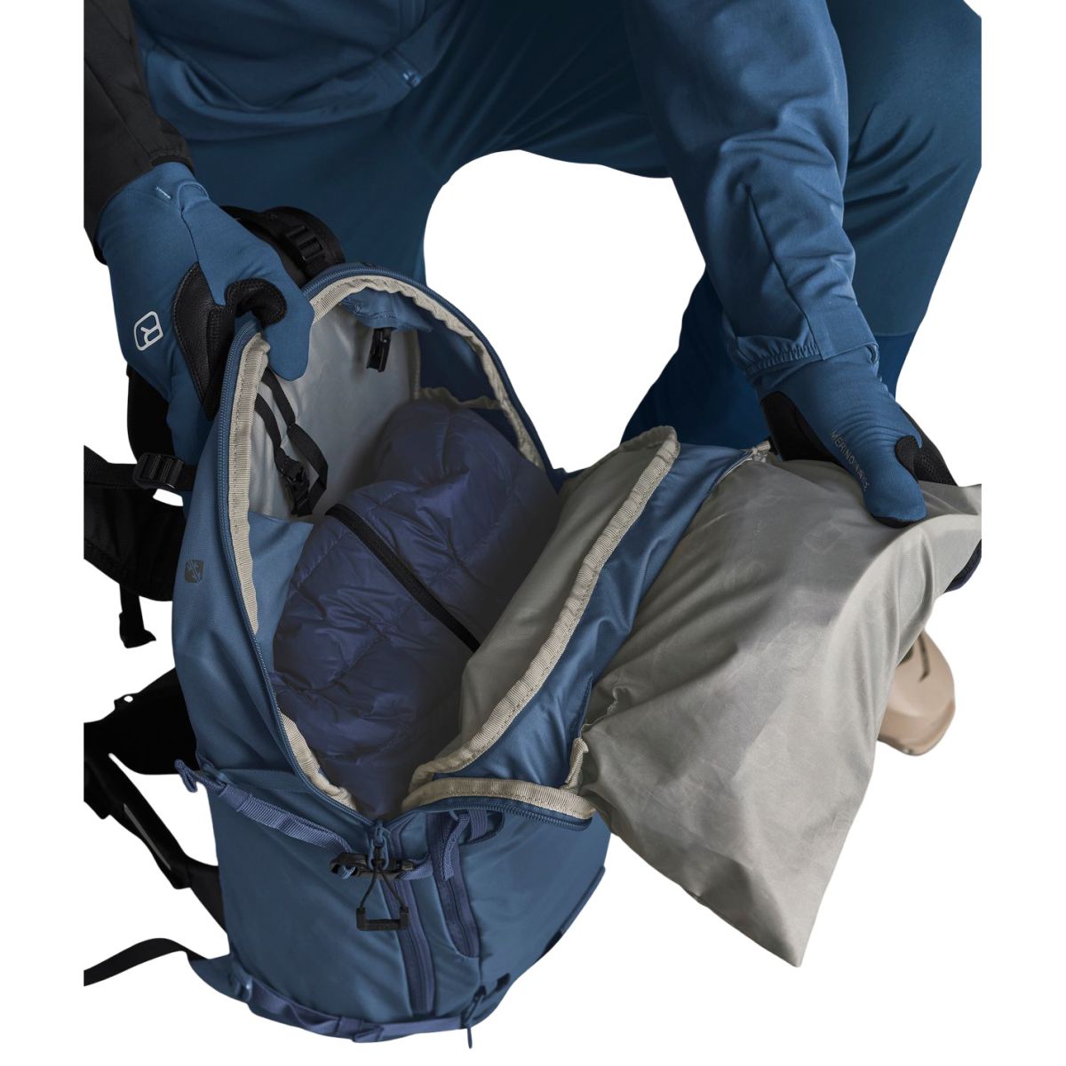 Ortovox Venet Tour 30L, zaino da sci, blu