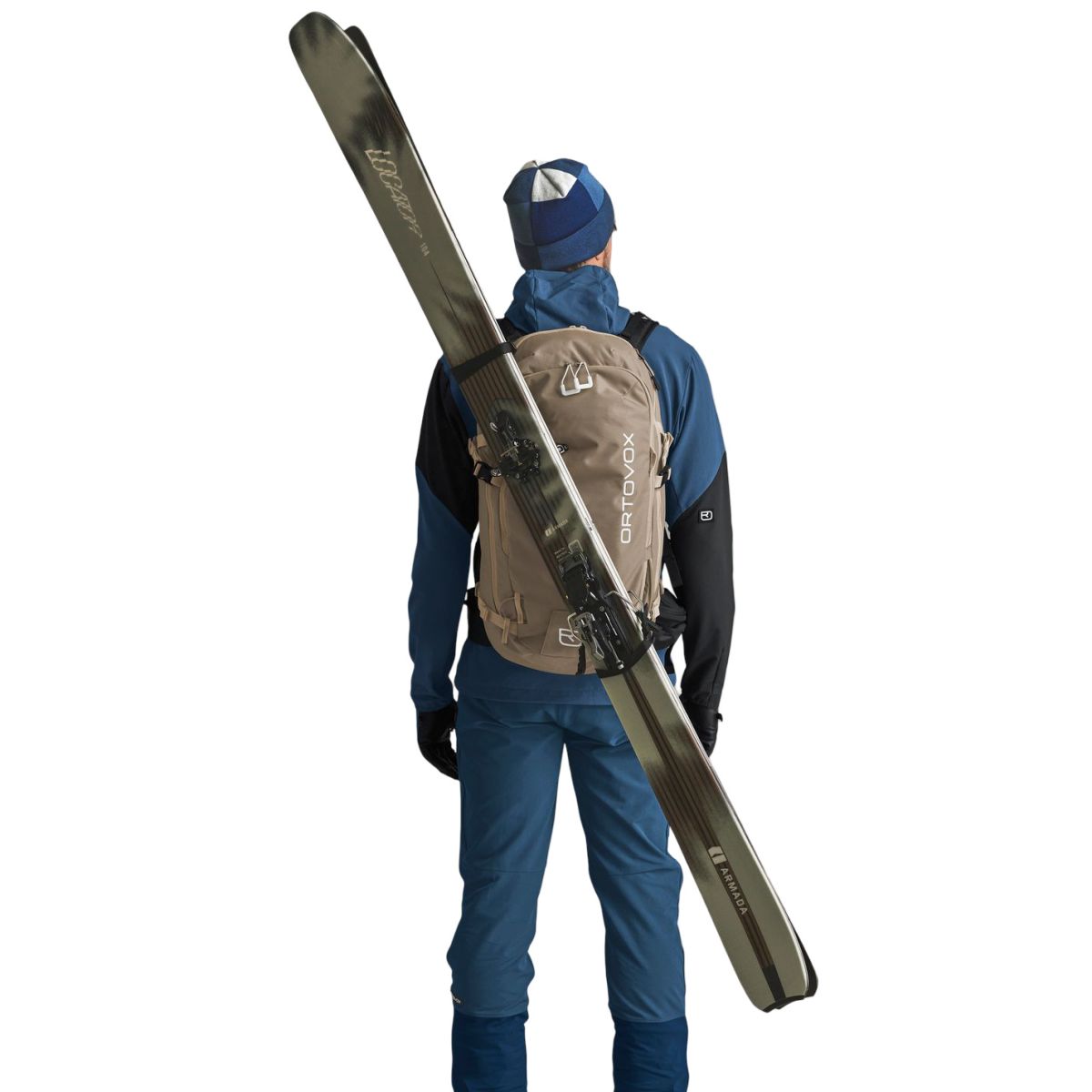 Ortovox Venet Tour 30L, zaino da sci, marrone