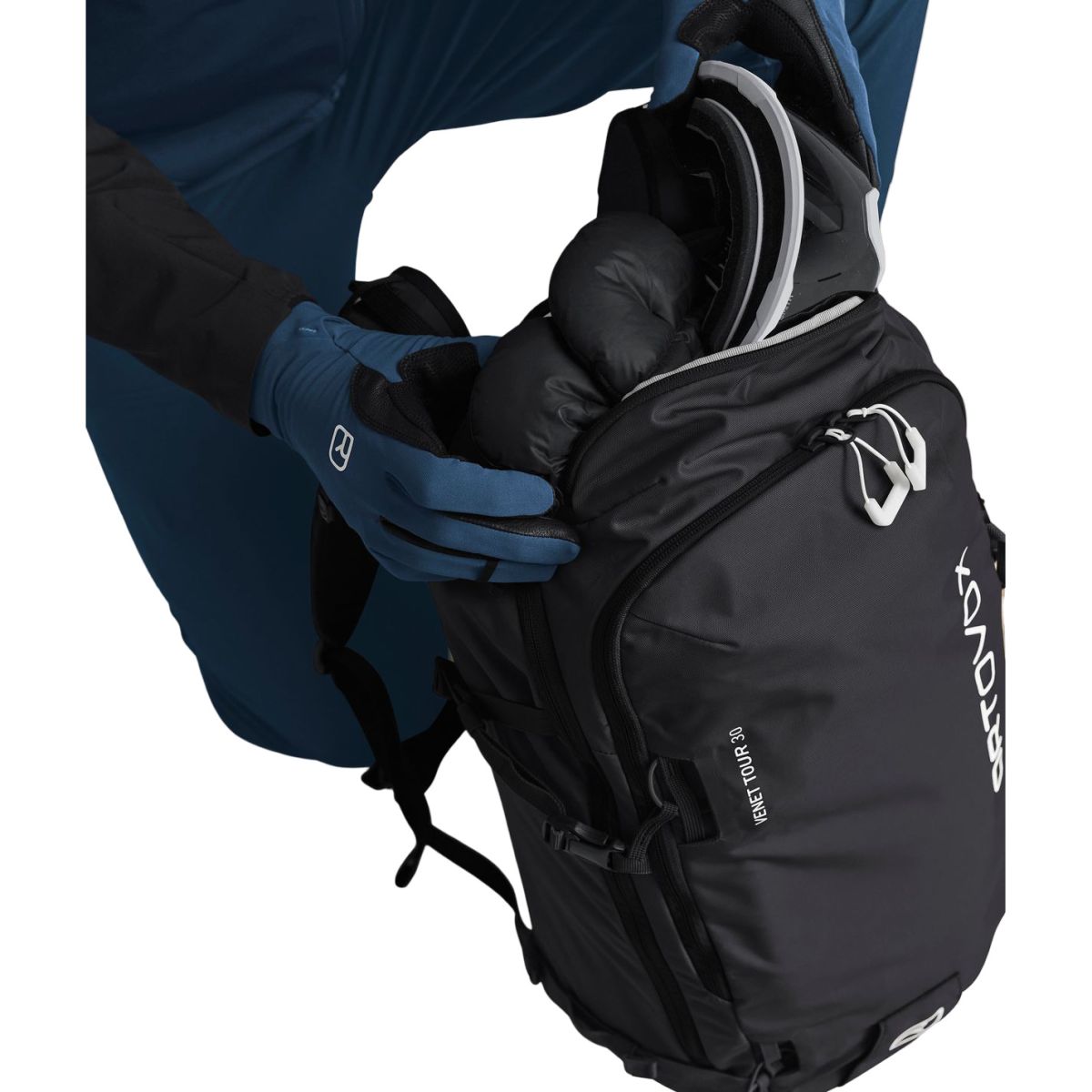 Ortovox Venet Tour 30L, zaino da sci, nero