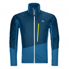 Ortovox Westalpen Swisswool Hybrid, insulating jacket, herre, petrol blue