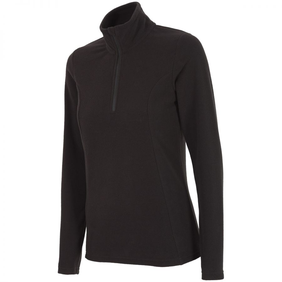 Outhorn Midela 1/4 zip bluza polarowa, damska, czarny