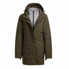 Outhorn Pauline, chaqueta larga, mujer, caqui