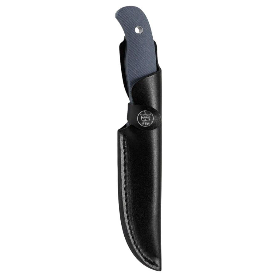 Oyo Nordic Hunting Knife W/ Leather Sheath NY, lovecký nôž, sivý