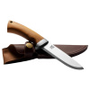 Oyo Rondane Junior Knife W/ Leather sheath, outdoorkniv, brun