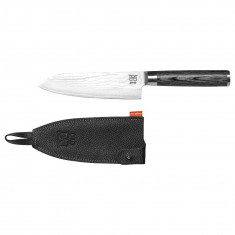 Oyo Skarvet Opal Santoku Chef´s Knife, coltello da cucina, grigio