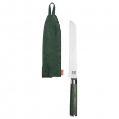 Oyo Skarvet Smaragd, bread knife, green