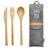 Oyo Turtagroe Wooden Cutlery, bestick