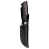 Oyo Tuv Knife W/ Leather Sheath, outdoormes, grijs
