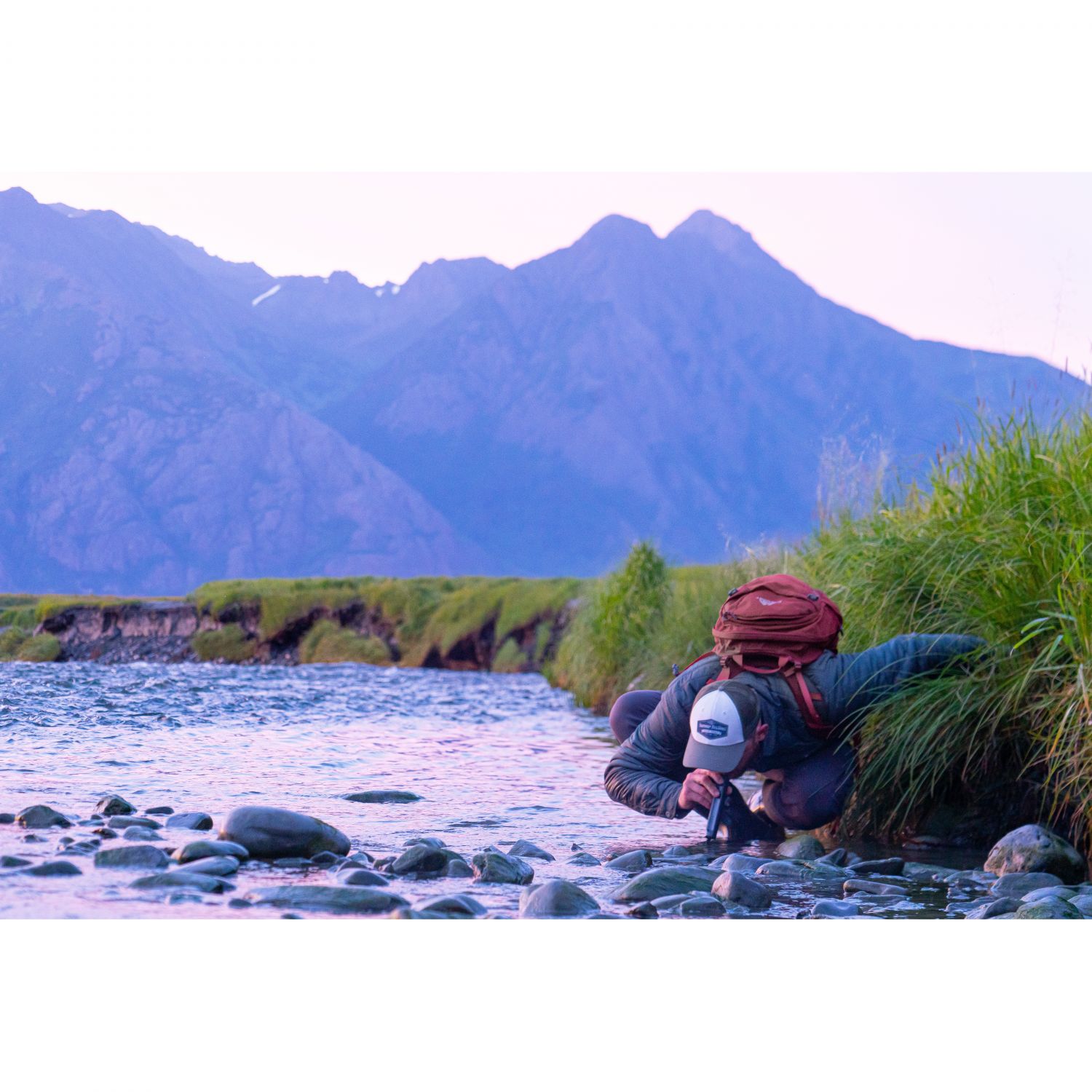 Pahar LifeStraw Peak Series, gri închis