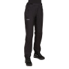 Pantalones de lluvia Kilpi Alpin para mujer, negros