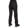 Pantalones de lluvia Kilpi Alpin para mujer, negros