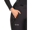 Pantalones de lluvia Kilpi Alpin para mujer, negros