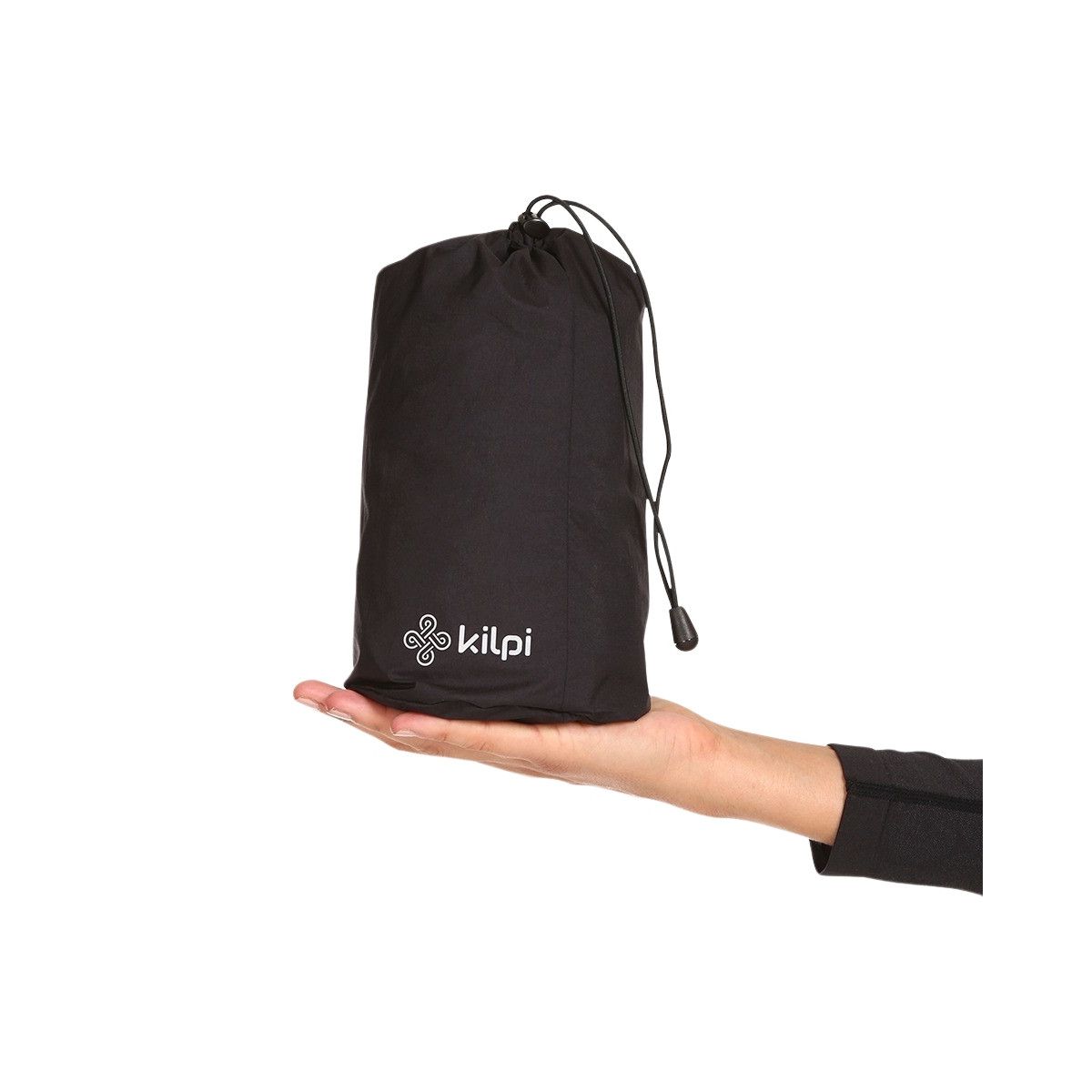 Pantalones de lluvia Kilpi Alpin para mujer, negros