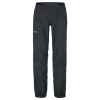 Pantalones de lluvia Kilpi Alpin para mujer, negros