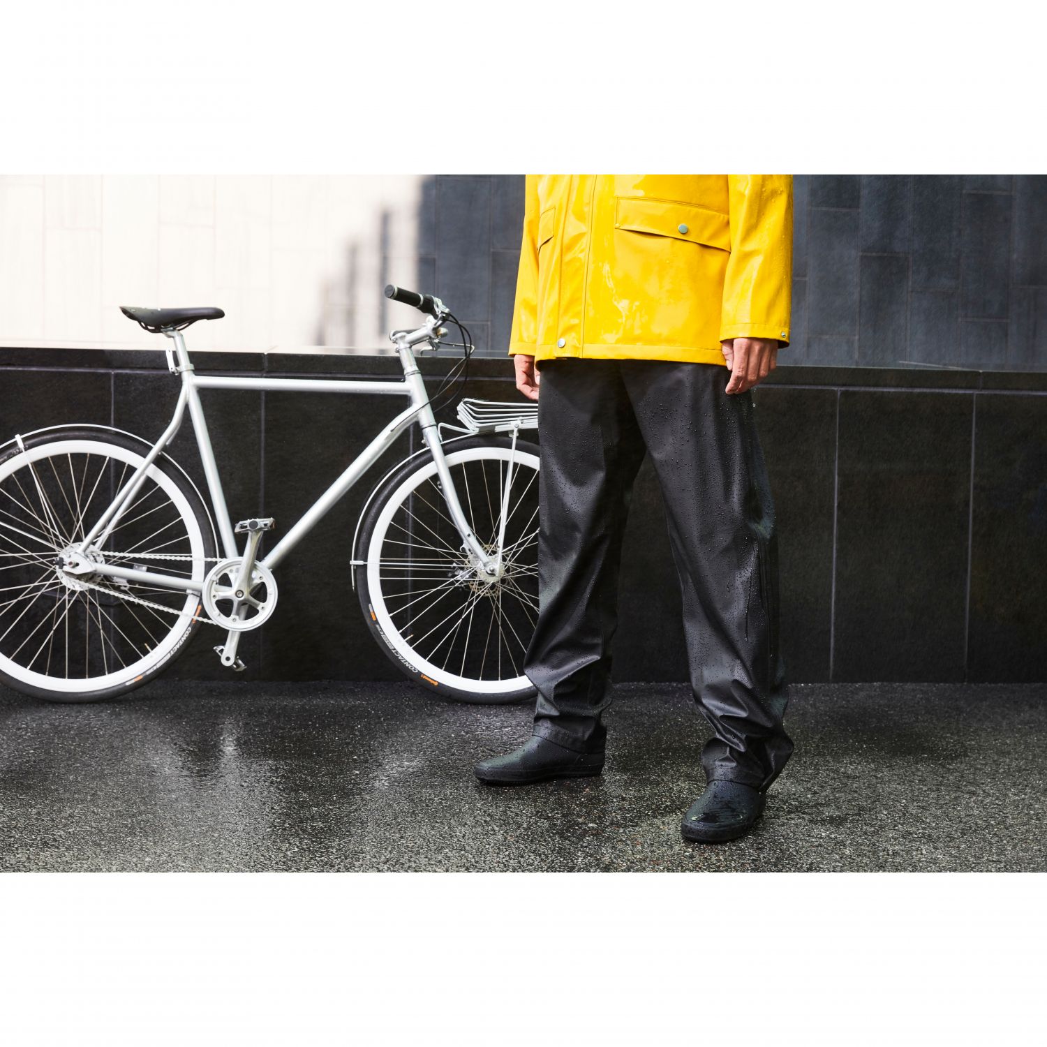 Pantaloni da pioggia Helly Hansen Moss, uomo, nero