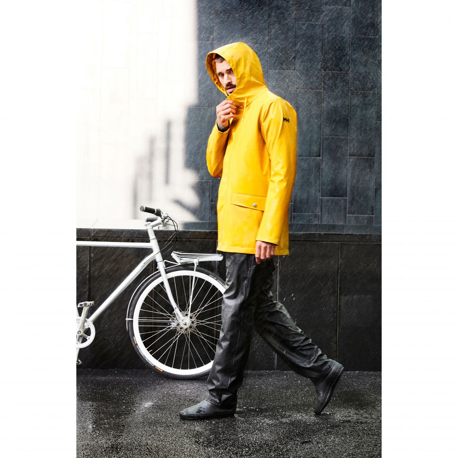 Pantaloni da pioggia Helly Hansen Moss, uomo, nero