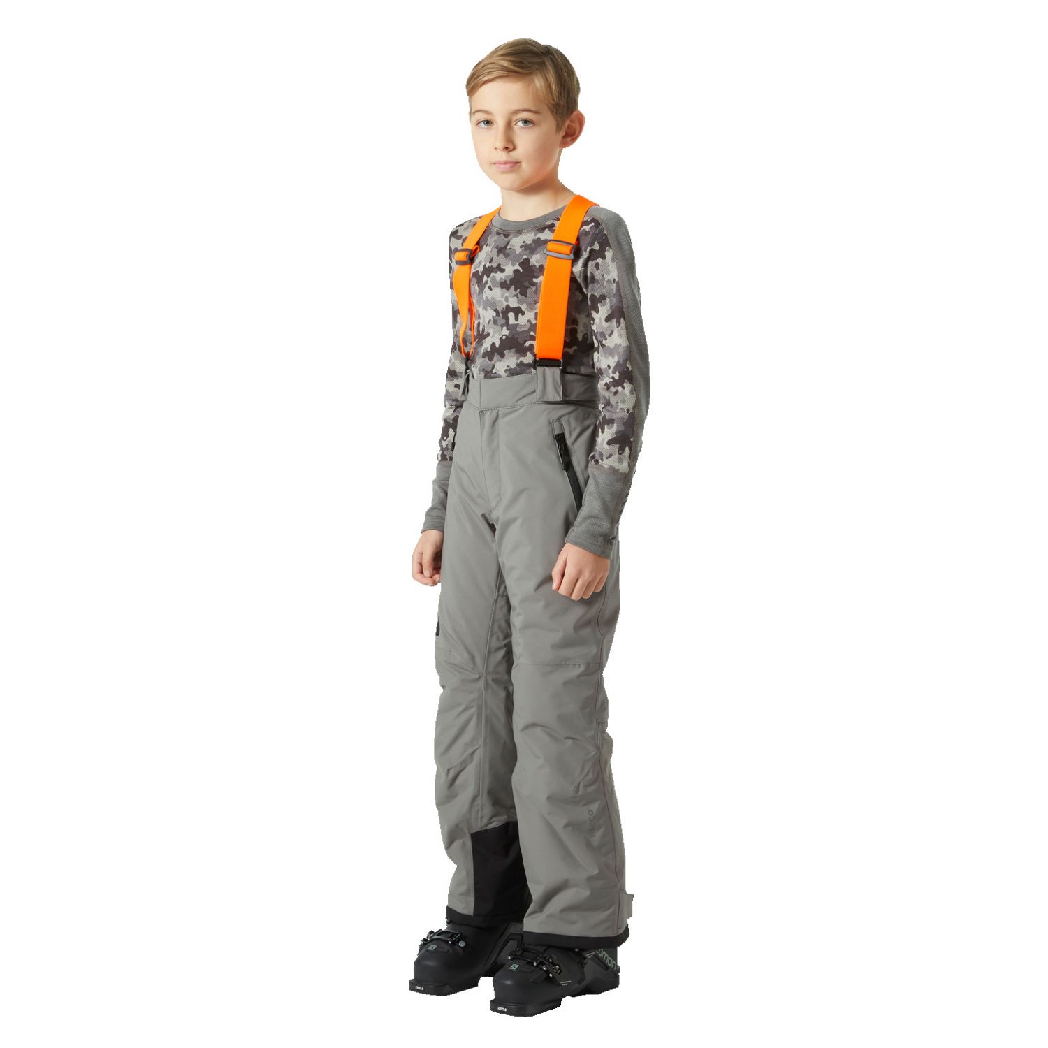 Pantaloni da sci Helly Hansen No Limits, junior, grigio