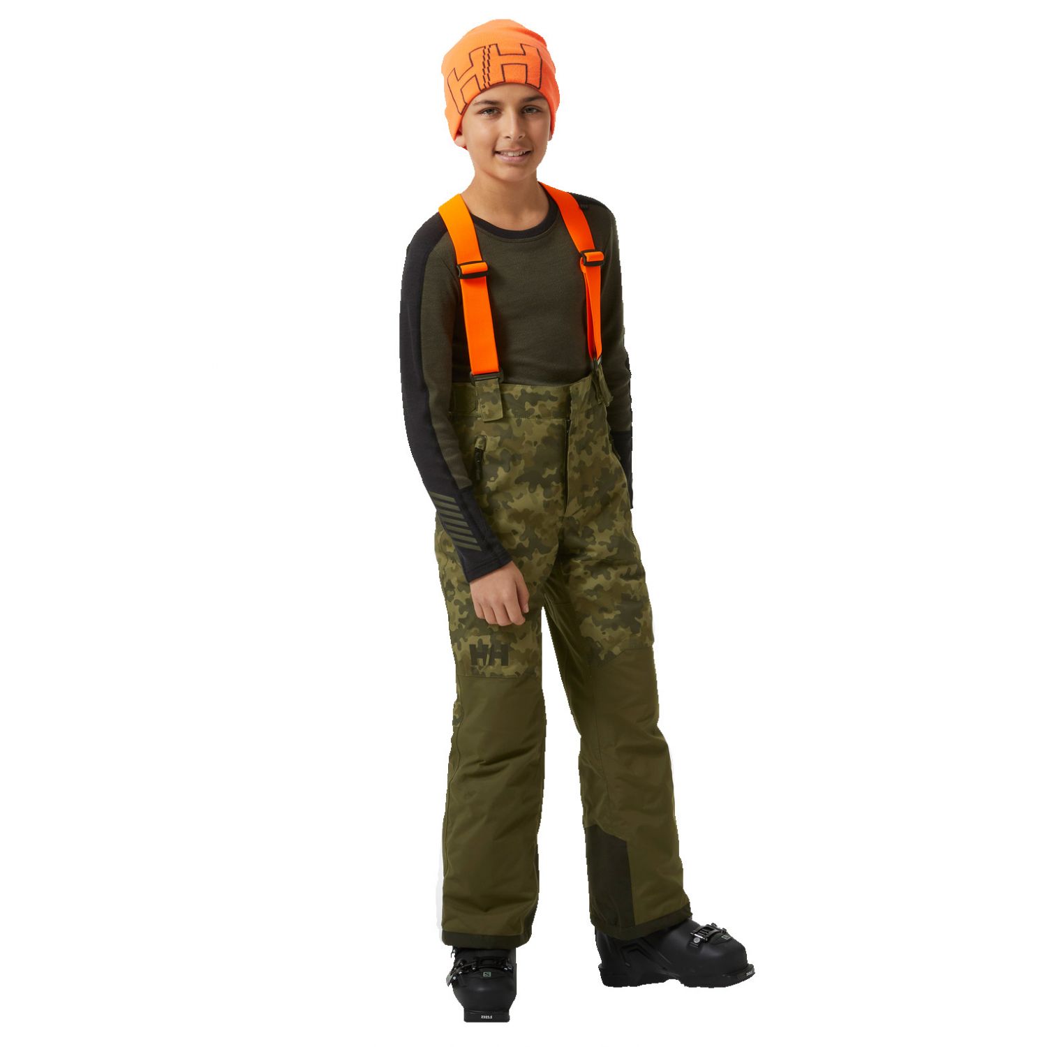 Pantaloni da sci Helly Hansen No Limits, junior, verde