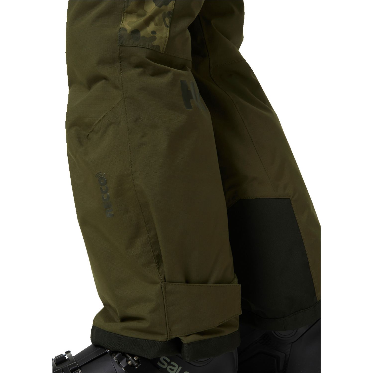 Pantaloni da sci Helly Hansen No Limits, junior, verde