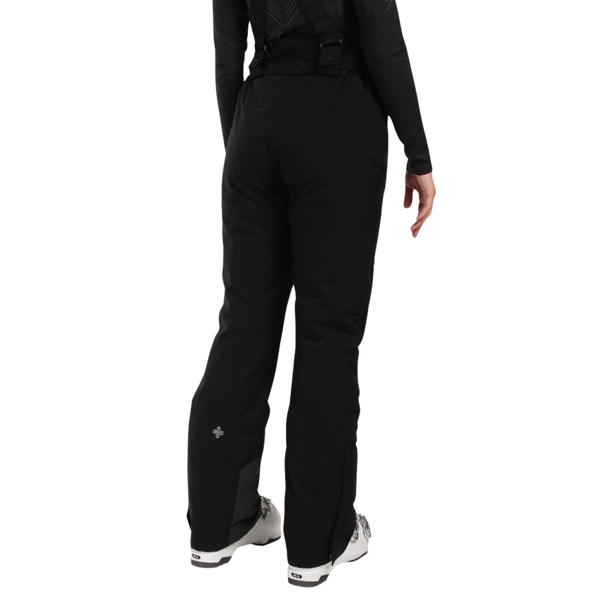 Pantaloni da sci Kilpi Elare donna, nero