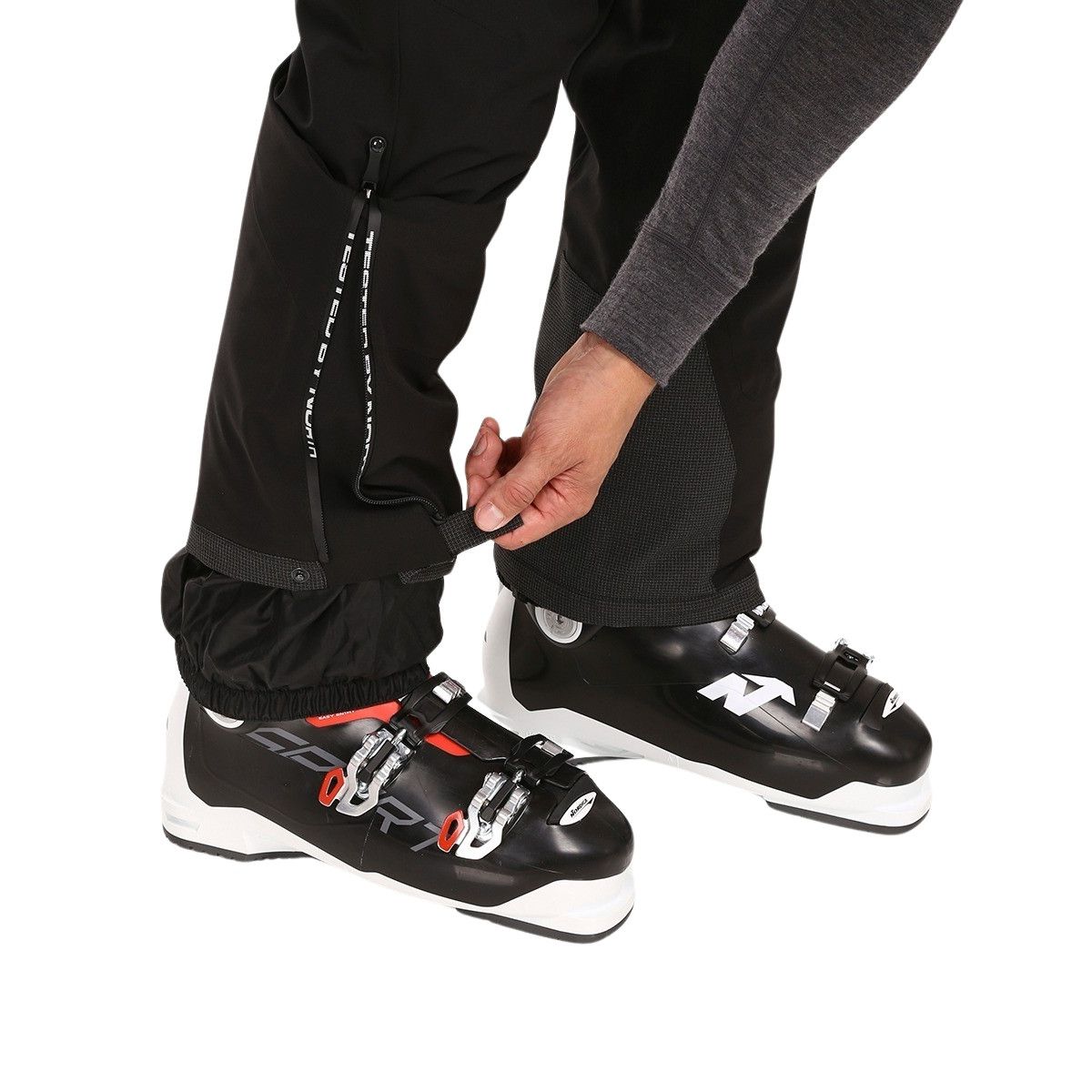 Pantaloni da sci Kilpi Methone, uomo, nero