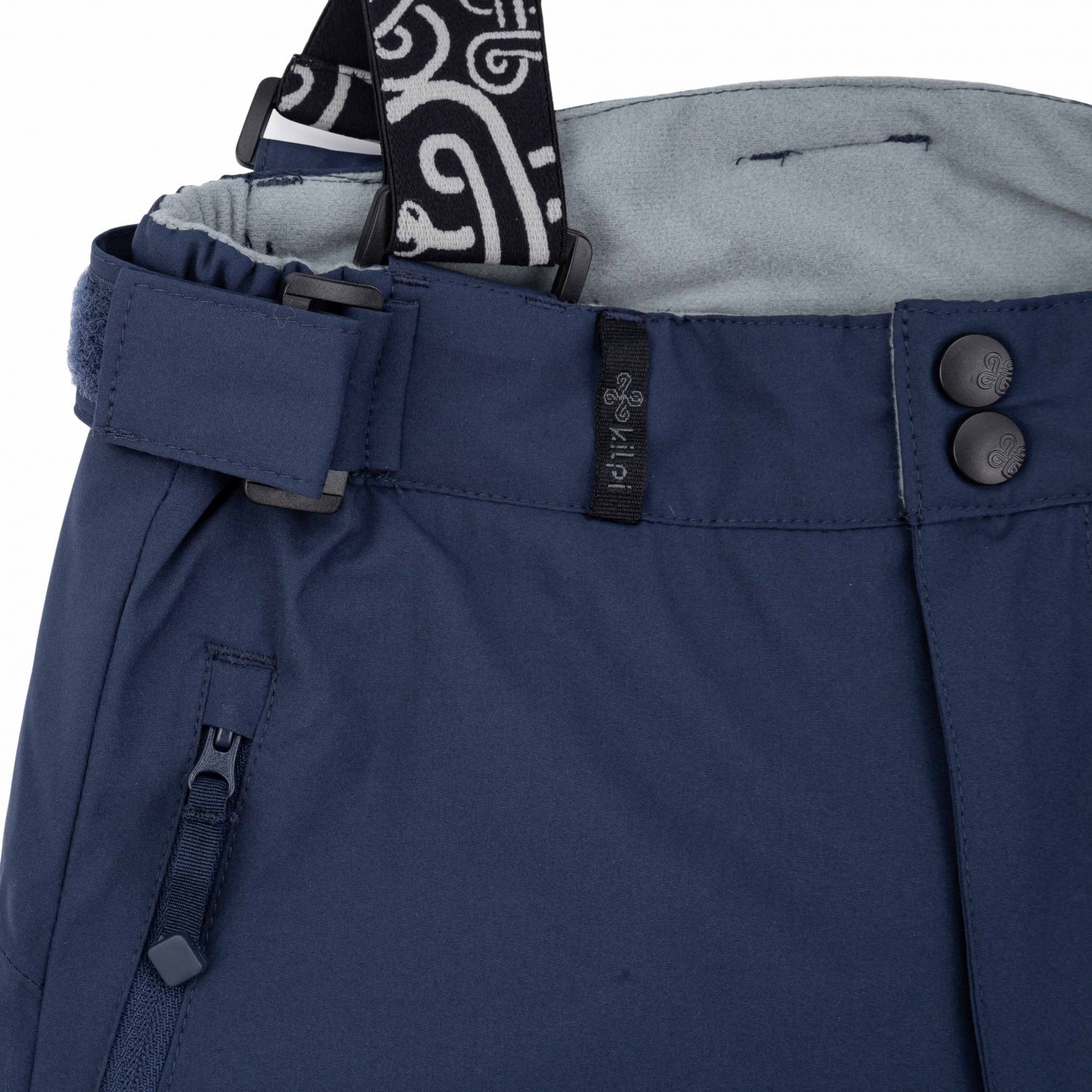 Pantaloni da sci Kilpi Mimas-J, junior, blu scuro