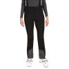 Pantaloni da sci Kilpi Rhea, taglie forti, donna, nero