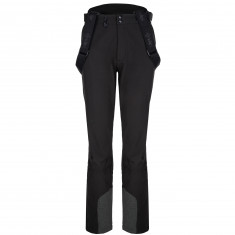 Pantaloni da sci Kilpi Rhea, taglie forti, donna, nero