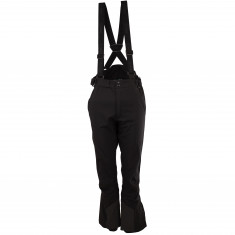Pantaloni da sci softshell Kilpi Rhea da donna, nero