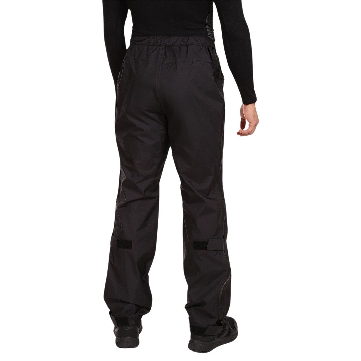 Pantaloni de ploaie Kilpi Alpin, bărbați, negru