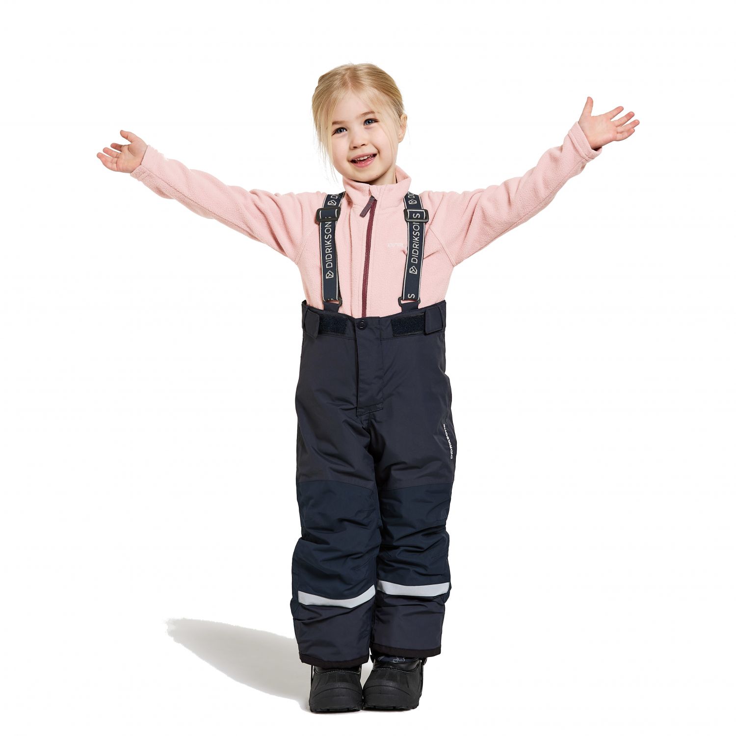 Pantaloni de schi Didriksons Idre, junior, navy