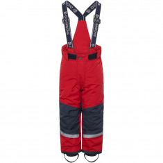 Pantaloni de schi Didriksons Idre, junior, roșu