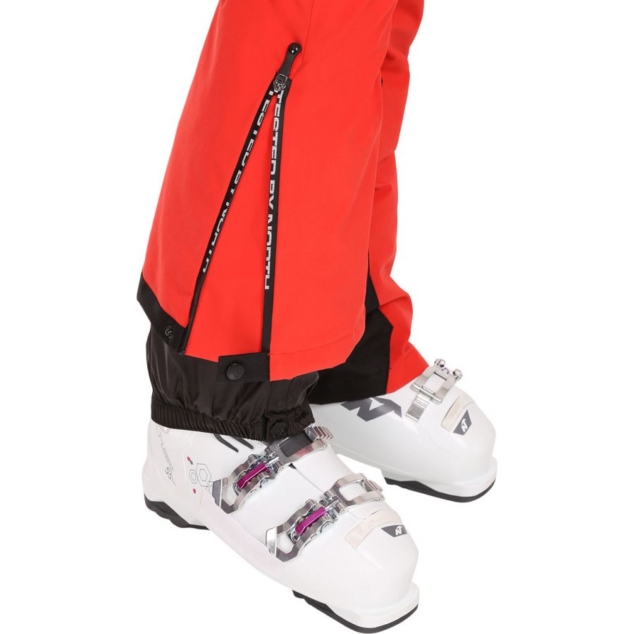 Pantaloni de schi pentru femei Kilpi Ravel, roșii