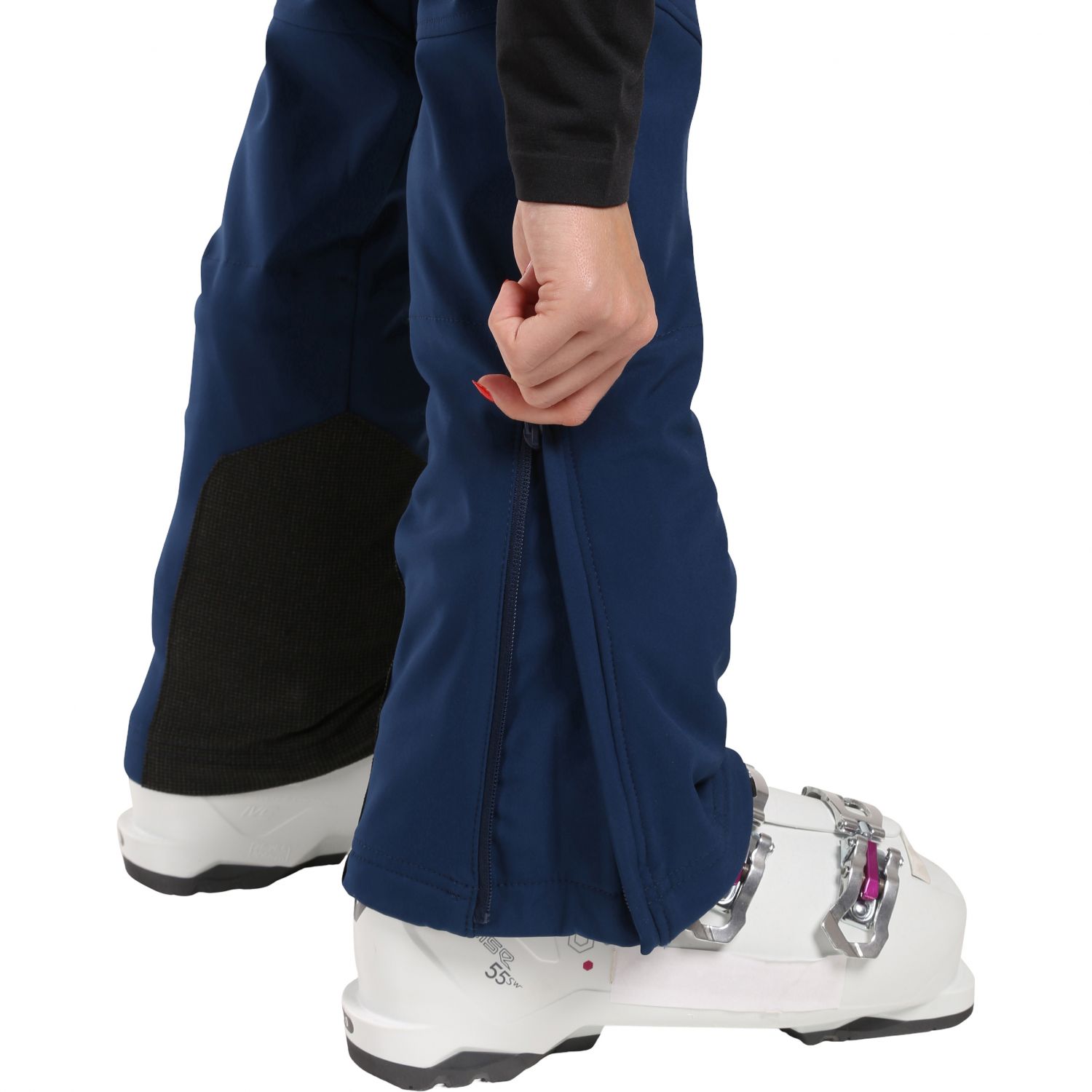 Pantaloni de schi pentru femei Kilpi Rhea, albastru închis